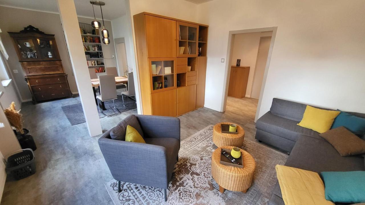 רודולשטאדט Apartments Am Saalebogen Mit Gartenterrasse, Grillkamin, Freie Parkplaetze מראה חיצוני תמונה