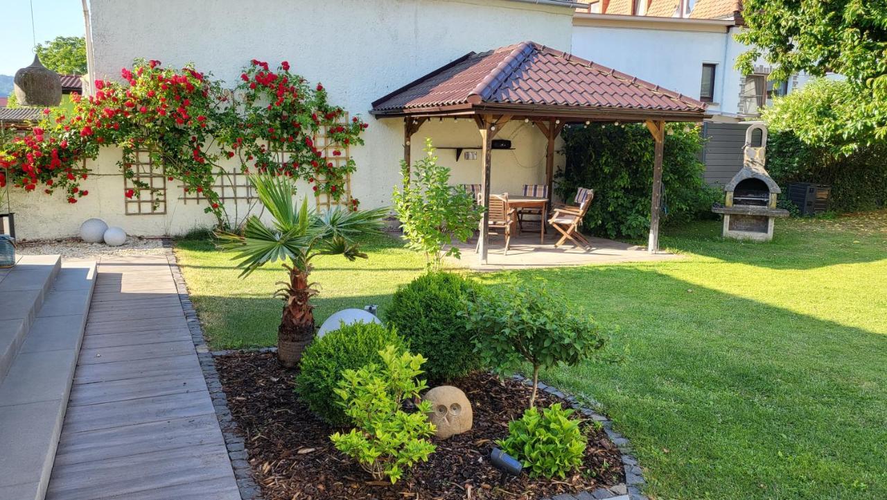 רודולשטאדט Apartments Am Saalebogen Mit Gartenterrasse, Grillkamin, Freie Parkplaetze מראה חיצוני תמונה