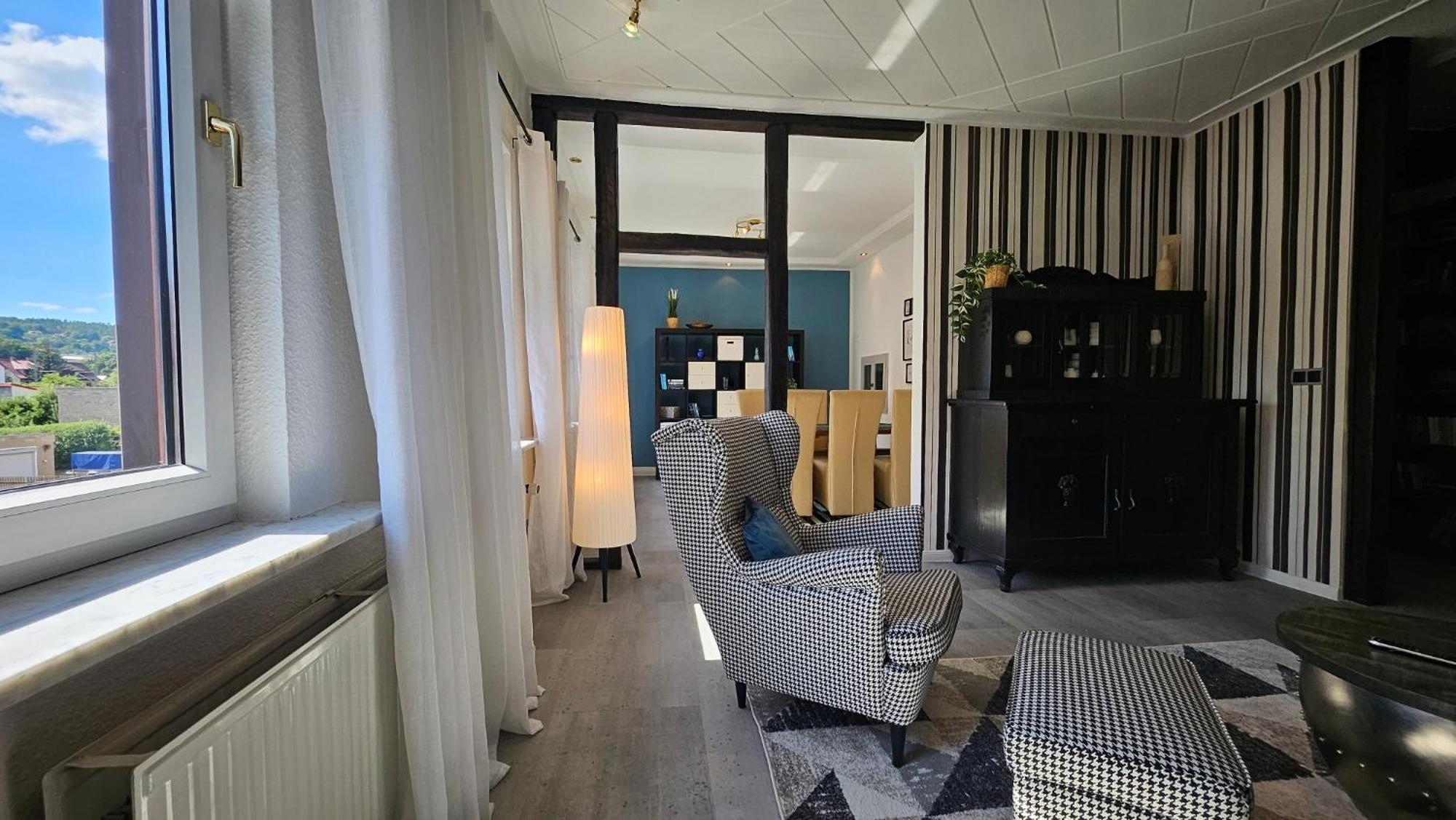 רודולשטאדט Apartments Am Saalebogen Mit Gartenterrasse, Grillkamin, Freie Parkplaetze מראה חיצוני תמונה